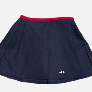 J.Lindeberg Women Sierra Pleat Skirt. Ryder cup theme